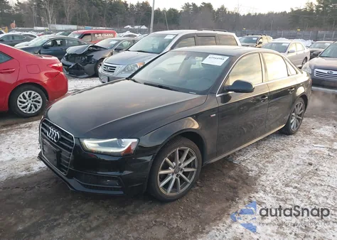 2016 Audi A4 2.0T Premium from USA, damaged, VIN WAUBFAFLXGN002380